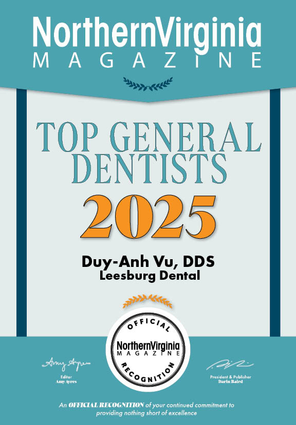 Northern Virginia Magazine Top General Dentist of 2025 award